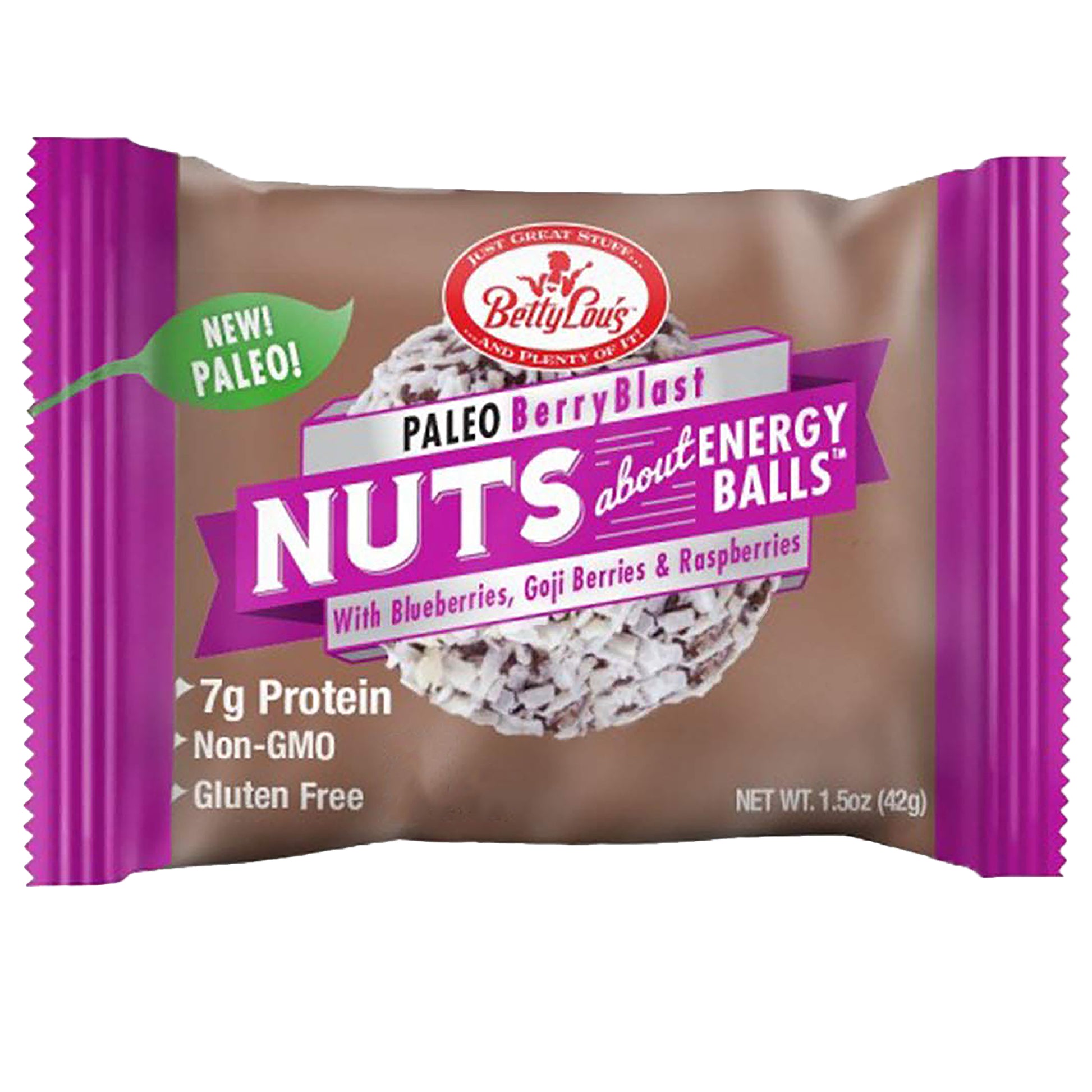 Paleo Berry Blast Nut Butter Balls