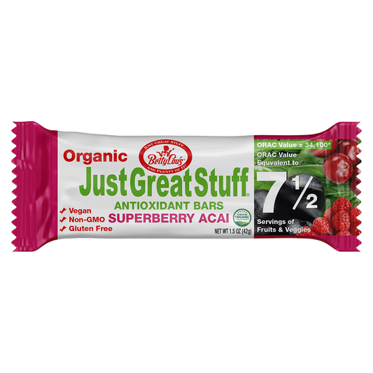 Superberry Acai Just Great Stuff Bars