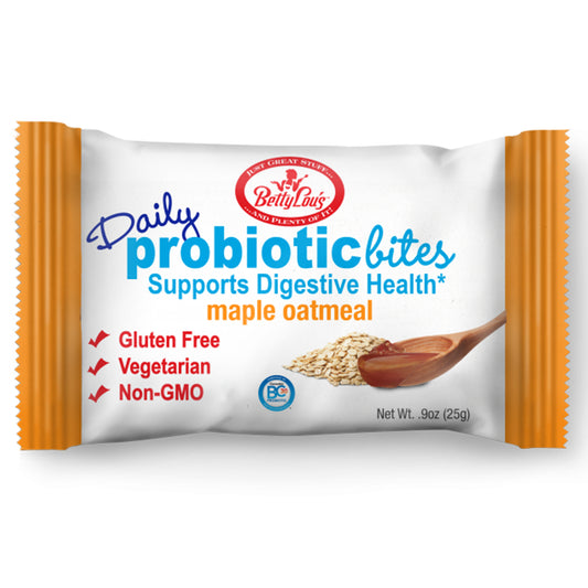 Maple Oatmeal Probiotic Bites